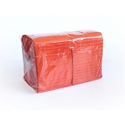 Салфетки бумажные 24*24см 1-слойные Big Pack (400л) (Оранж)