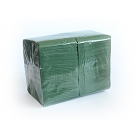 Салфетки бумажные 24*24см 1-слойные Big Pack (400л) (Зелёный)