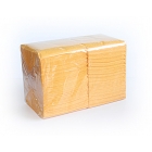 Салфетки бумажные 24*24см 1-слойные Big Pack (400л) (Жёлтый)