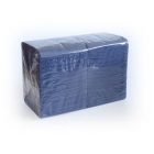 Салфетки бумажные 24*24см 1-слойные Big Pack (400л) (Синий)